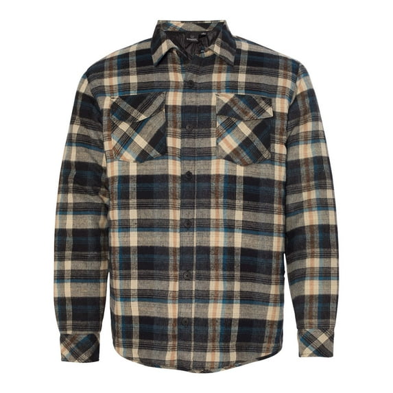 Burnside Outerwear Quilted Flannel Jacket 8610