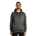 thumbnail image 1 of Burnside - Performance Raglan Pullover Sweatshirt - 8670 - Heather Charcoal - Size: L, 1 of 3