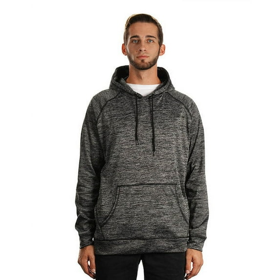 Burnside - Performance Raglan Pullover Sweatshirt - 8670 - Heather Charcoal - Size: L