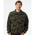 thumbnail image 1 of Burnside Polar Fleece Quarter-Zip Pullover, 1 of 5