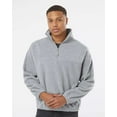 thumbnail image 1 of Burnside Polar Fleece Quarter-Zip Pullover, 1 of 5