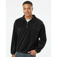 thumbnail image 1 of Burnside Polar Fleece Quarter-Zip Pullover, 1 of 5