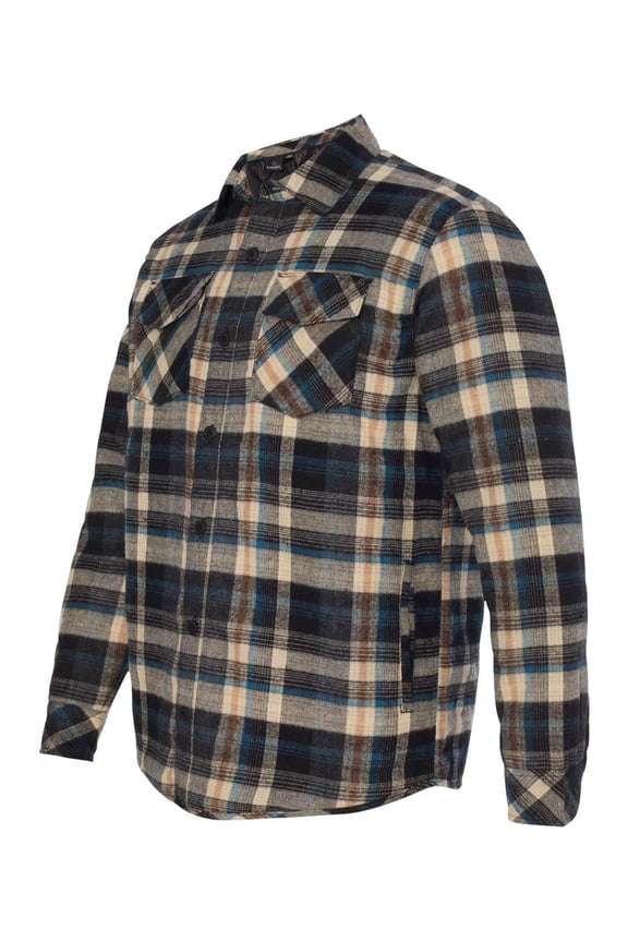 - Quilted Flannel Jacket - 8610