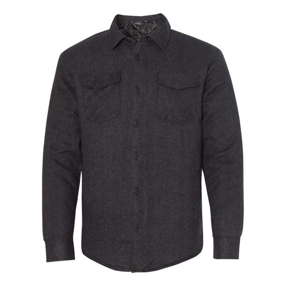 Burnside Quilted Flannel Jacket Size up to 3XL