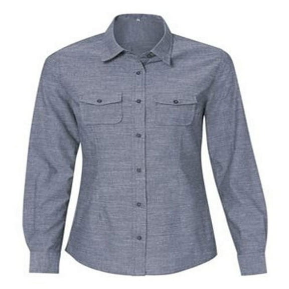 Burnside Women�'s Long Sleeve Chambray
