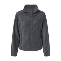 Burnside - Women's Polar Fleece Full-Zip Jacket - 5062 - Heather Charcoal - Size: 2XL