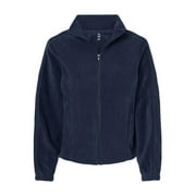 Burnside - Women's Polar Fleece Full-Zip Jacket - 5062 - Navy - Size: 2XL