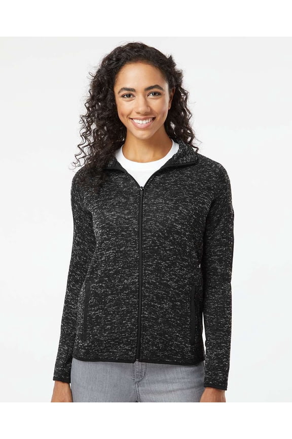 B5901 Ladies Sweater Knit Jacket