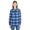 thumbnail image 1 of Burnside Women�'s Yarn-Dyed Long Sleeve Flannel Shirt, 1 of 5