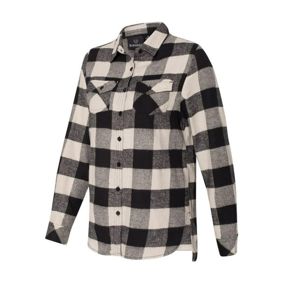 Burnside Women�'s Yarn-Dyed Long Sleeve Flannel Shirt