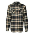 thumbnail image 1 of Burnside Women�'s Yarn-Dyed Long Sleeve Flannel Shirt, 1 of 3