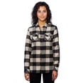 thumbnail image 1 of Burnside Women's Yarn-Dyed Long Sleeve Flannel Shirt, 1 of 3