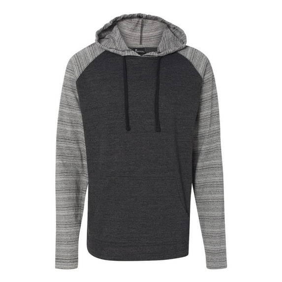 Burnside Yarn-Dyed Hooded Raglan T-Shirt