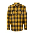 thumbnail image 1 of Burnside Yarn-Dyed Long Sleeve Flannel Shirt, 1 of 2