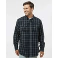 thumbnail image 1 of Burnside Yarn-Dyed Long Sleeve Flannel Shirt, 1 of 5