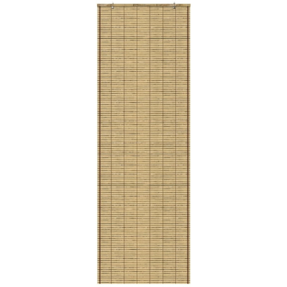 Red Lantern Burnt Bamboo Cordless Window Shade - Tortoise 24" W