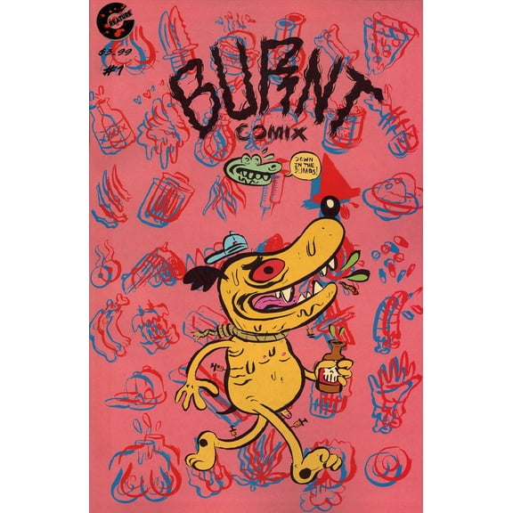 Burnt Comix #1 VF ; Creature Comic Book
