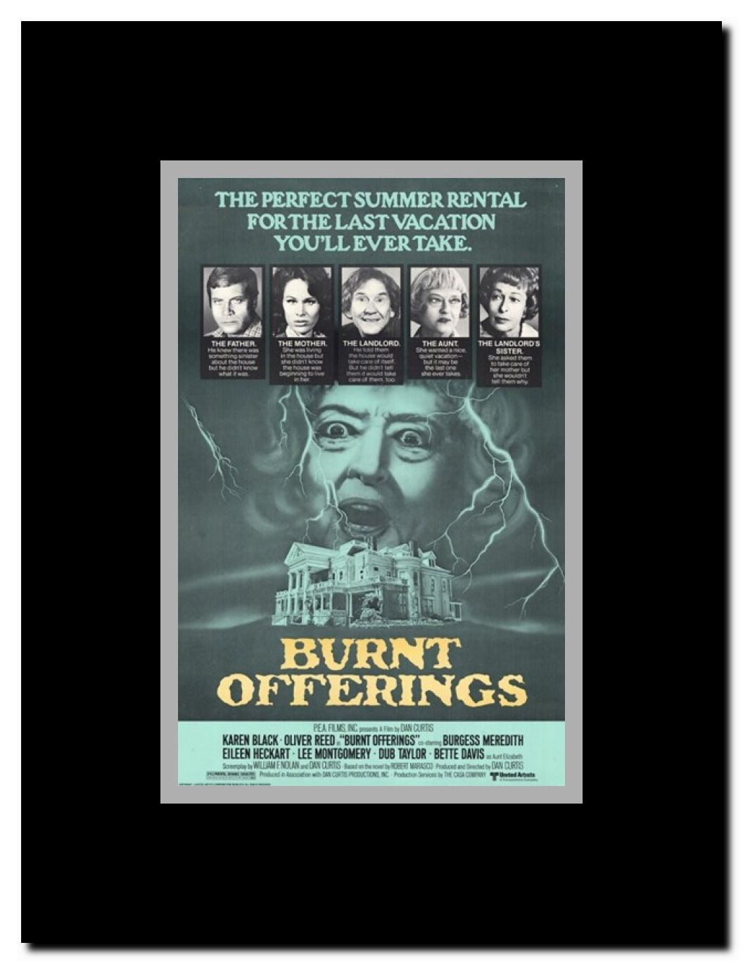 Burnt Offerings Framed Movie Poster