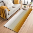 thumbnail image 1 of Burnt Orange Beige Ombre 2'x6' Runner Rugs for Hallway Kitchen Bedside Non Slip Washable, Modern Abstract Art Texture Entryway Rug Runners with Rubber Backing, Long Carpet Runner for Laundry Room, 1 of 8