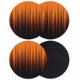 thumbnail image 1 of Burnt Orange Black Ombre Coasters Set of 4, Absorbent Coasters for Drinks, Modern Abstract Striped Gradient Coaster for Desk Coffee Table Protection, Home Decor House Warming Gifts 4", 1 of 8