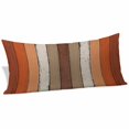 thumbnail image 1 of Burnt Orange Brown Body Pillow Covers 20"x60", Farmhouse Vintage Wooden Soft Brushed Microfiber Breathable Throw Pillow Covers, Decorative Pillowcase with Zipper for Couch Sofa Bedroom Living Room, 1 of 9