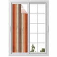 thumbnail image 1 of Burnt Orange Brown Window Privacy Film, Farmhouse Vintage Wooden Static Cling UV Sun Blocking Heat Control Window Tint Day and Night, Non-Adhesive Reusable One Way Windows Privacy Cover 17.7''x78.7'', 1 of 7