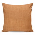 thumbnail image 1 of Burnt Orange Burlap Texture Pillow Covers 18x18 Inch Decorative Throw Pillow Cover, Farmhouse Vintage Orange Sofa Pillowcases Accent Cushion Case Home Decor Bedroom Living Room, 1 of 6