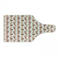 thumbnail image 1 of Burnt Orange Cutting Board, Various Fall Tree Leaf Sketches Repetition on Plain Backdrop, Decorative Tempered Glass Cutting and Serving Board, in 3 Sizes, by Ambesonne, 1 of 2