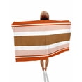 thumbnail image 1 of Burnt Orange Farmhouse Beach Towels Oversized Super Absorbent, Orange Brown Striped Lightweight Bath Towel Quick Dry Sets For Bathroom/Pool/Rv Camping/Beach Play/Gym Room/Picnic 31"x62", 1 of 8