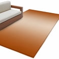 thumbnail image 1 of Burnt Orange Ombre Large Area Rugs for Bedroom Living Room, Soft Non Slip Carpet Bedside Rug, Modern Gradient Abstract Art Rectangular Floor Cover Kitchen Accent Rug 4'x6' for Dining Room/Office, 1 of 9