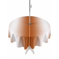 thumbnail image 1 of Burnt Orange Ombre Outdoor Tablecloth with Umbrella Hole, Abstract Art Modern Orange Gradient Spillproof Waterproof Outdoor Table Cover, Patio Tablecloths for Party/Garden/Picnic, Round 60 inch, 1 of 9