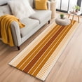 thumbnail image 1 of Burnt Orange Ombre Stripe Runner Rug 2x6 FT,Non Slip Hallway Rugs,Farmhouse Striped Gradient Washable Soft Floor Carpet Throw Runner Carpet Long Rugs for Entryway Kitchen Bedside Sliding Door, 1 of 8