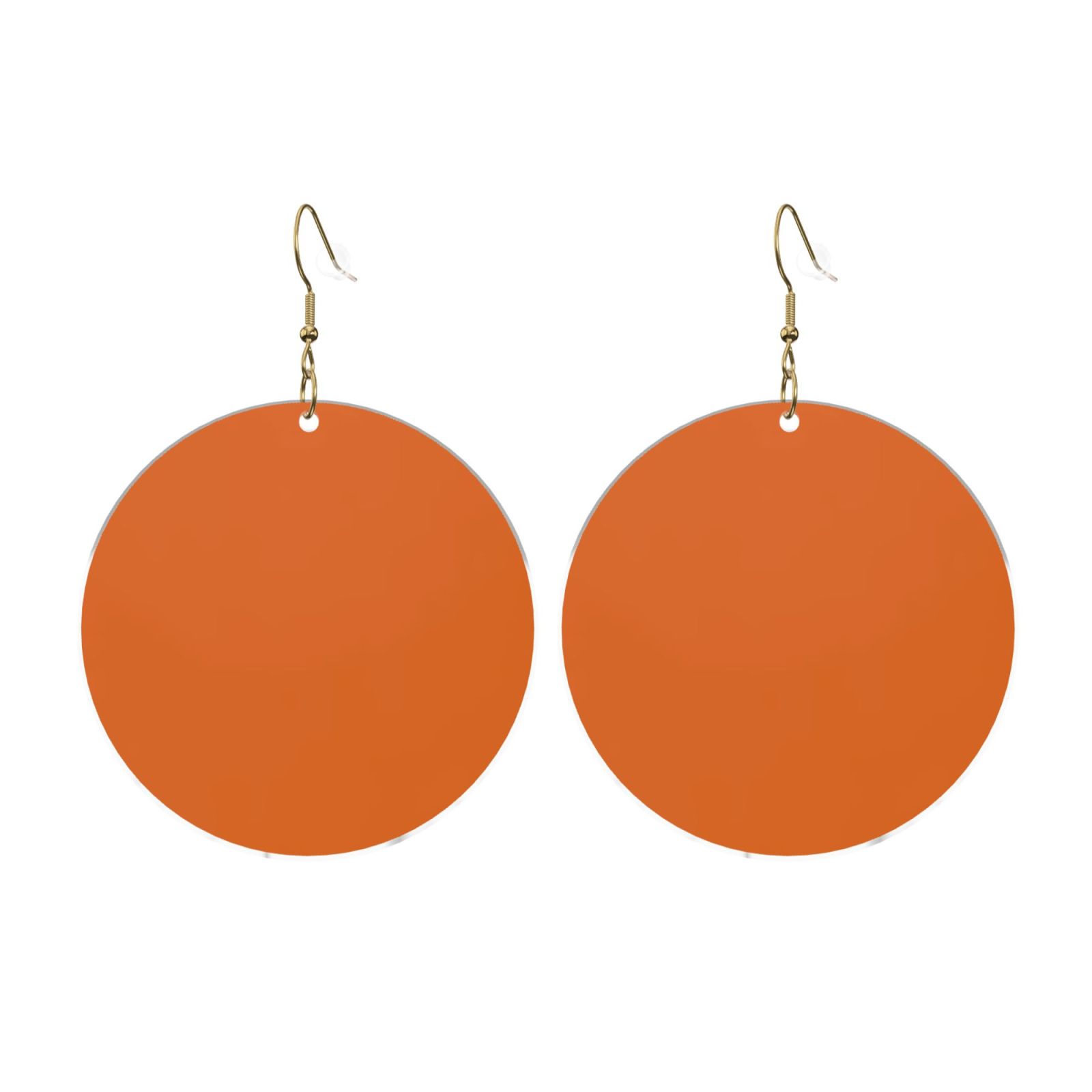 orange dress earrings Earrings For Rust Orange Dress