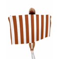 thumbnail image 1 of Burnt Orange Stripe Beach Towels Oversized Super Absorbent, Farmhouse Striped Abstract Art Lightweight Bath Towel Quick Dry Sets For Bathroom/Pool/Rv Camping/Beach Play/Gym Room/Picnic 31"x62", 1 of 8