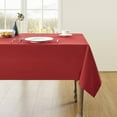 thumbnail image 1 of Burnt Orange Tablecloth, Farmhouse Linen Style Fall Table Cloth Rectangle Table Cloths 60 x 104 Inch Dark Orange, Wrinkle Resistant Washable Heavy Weight Tight Weave TableCloths, 1 of 1