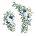 thumbnail image 1 of Burnt Orange Wedding Arch Flowers (Set of 2) - Artificial Fall Floral Swags for Wedding Ceremony Decor, Welcome Sign Backdrop, Reception Arch Decoration, 1 of 5