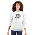 thumbnail image 1 of Burnt Oven Funny Cooking Baking Women Crewneck Sweatshirt Brisco Brands S, 1 of 6