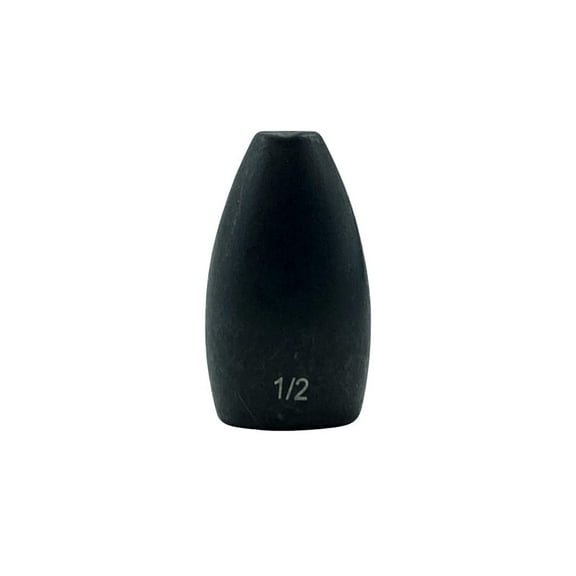 Burnt Tungsten 1/2 oz No Chip Worm Weights