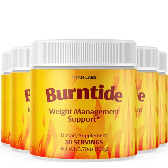 Burntide Powder Advanced Formula Supplement to Support Active Lifestyle Burn Tide 150 Servings