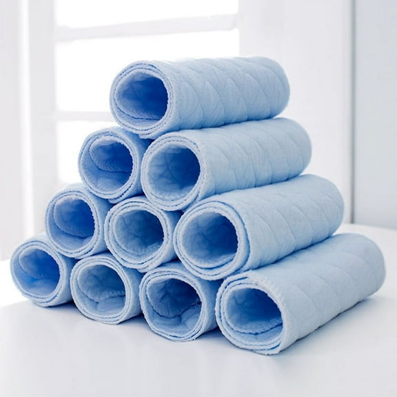 Burp Cloths for Baby Boy 100% Cotton Large Burp Clothes Extra Absorbent Soft Burping Rags Spit Up Cloth Sets for Newborns 10 Pack