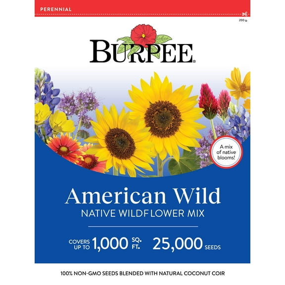 Burpee American Wild Mix Wildflower Bag