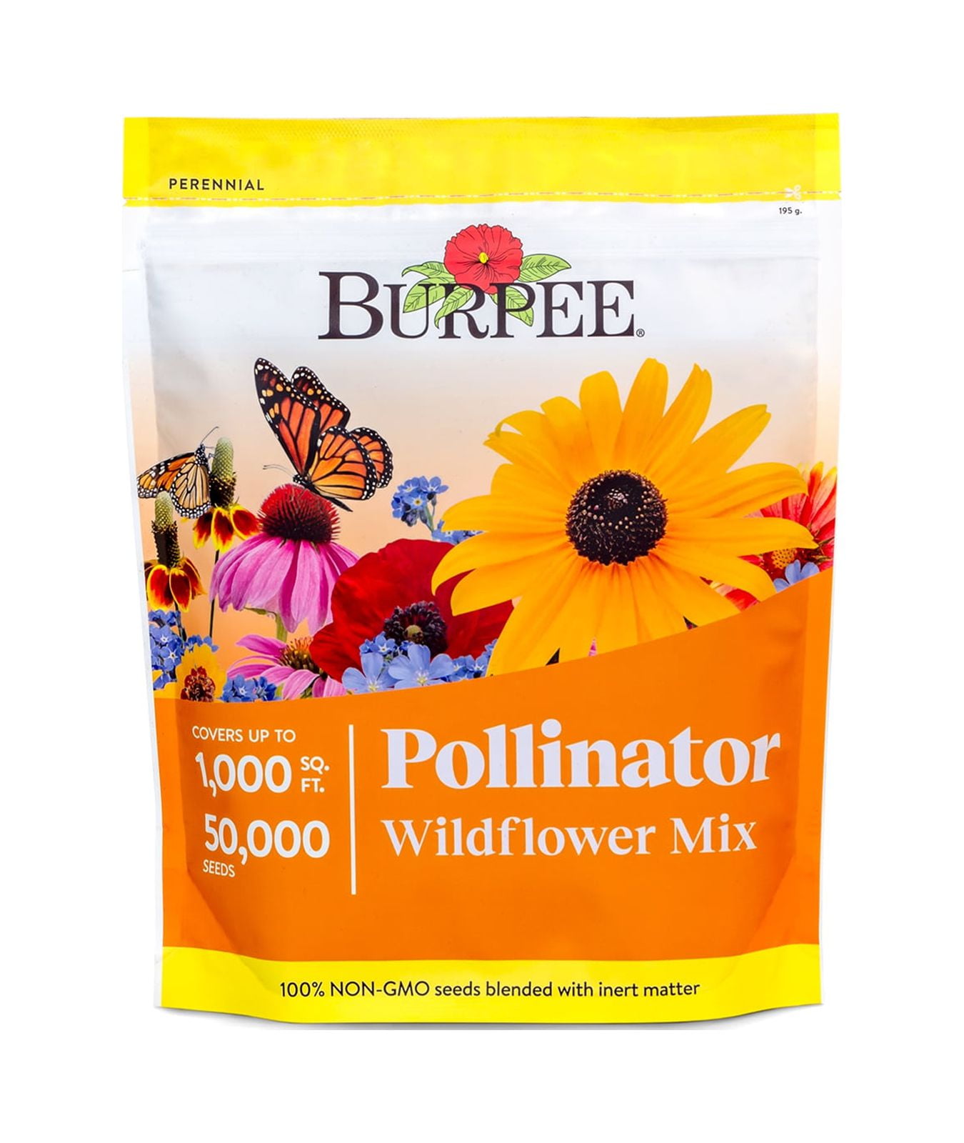 Burpee Bee Pollinator Wildflower Seeds Mix NonGMO, Attracts