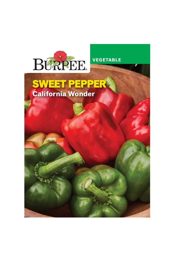 California Wonder Sweet Pepper Vegetable Seed, 1-Pack
