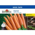 thumbnail image 1 of Burpee Scarlet Nantes Carrot Seed Tape, Annual Vegetable Seed, Full Sun, 1 of 6