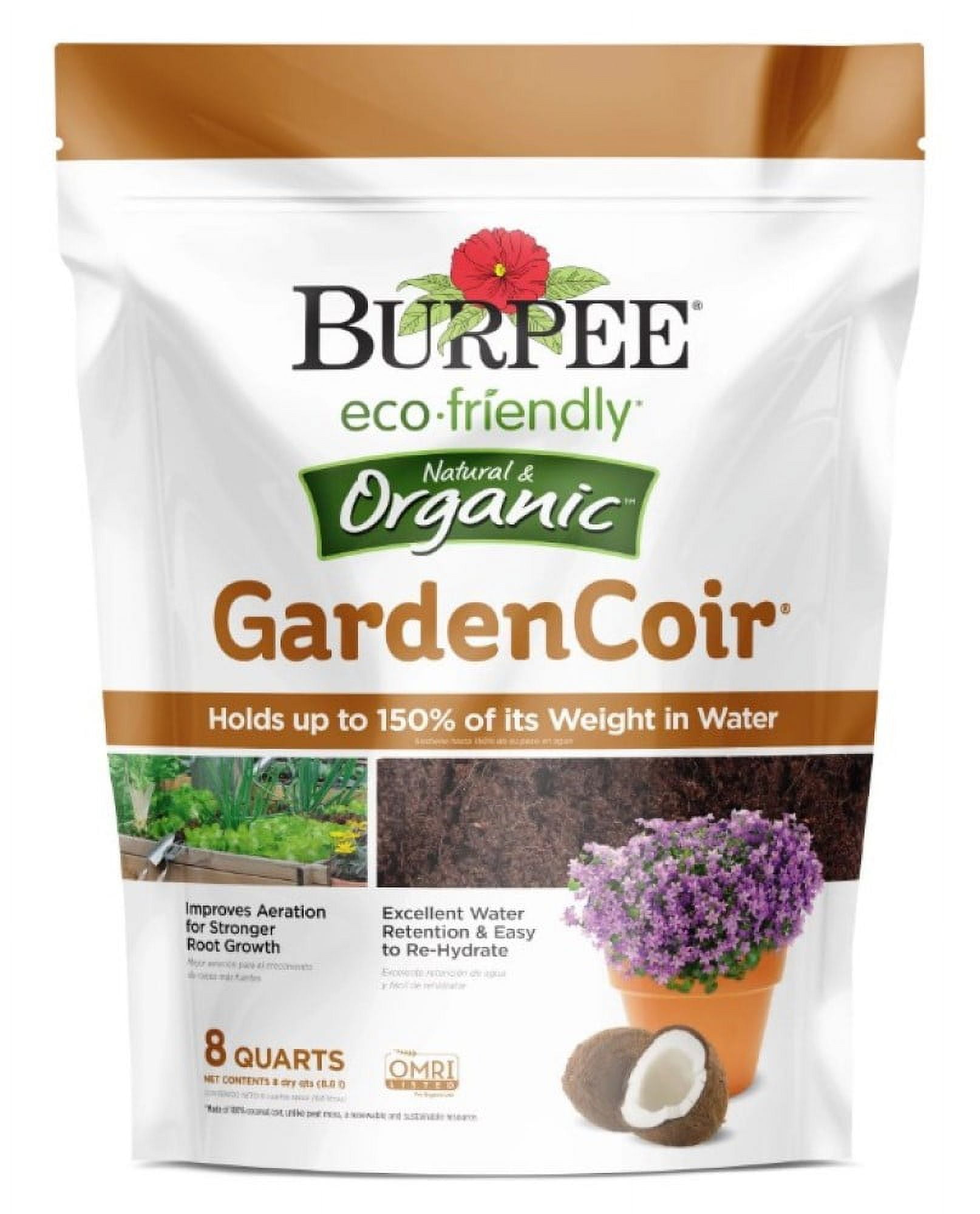 Burpee Organic Flower and Plant Potting Mix 8 qt Burpee Organic Flower and Plant Potting Mix 8 qt