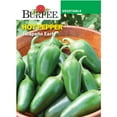 thumbnail image 1 of Burpee Jalapeño Early Hot Pepper Vegetable Seed, 1-Pack, 1 of 5