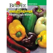 Burpee Kaleidoscope Blend Sweet Pepper Vegetable Seed, 1-Pack