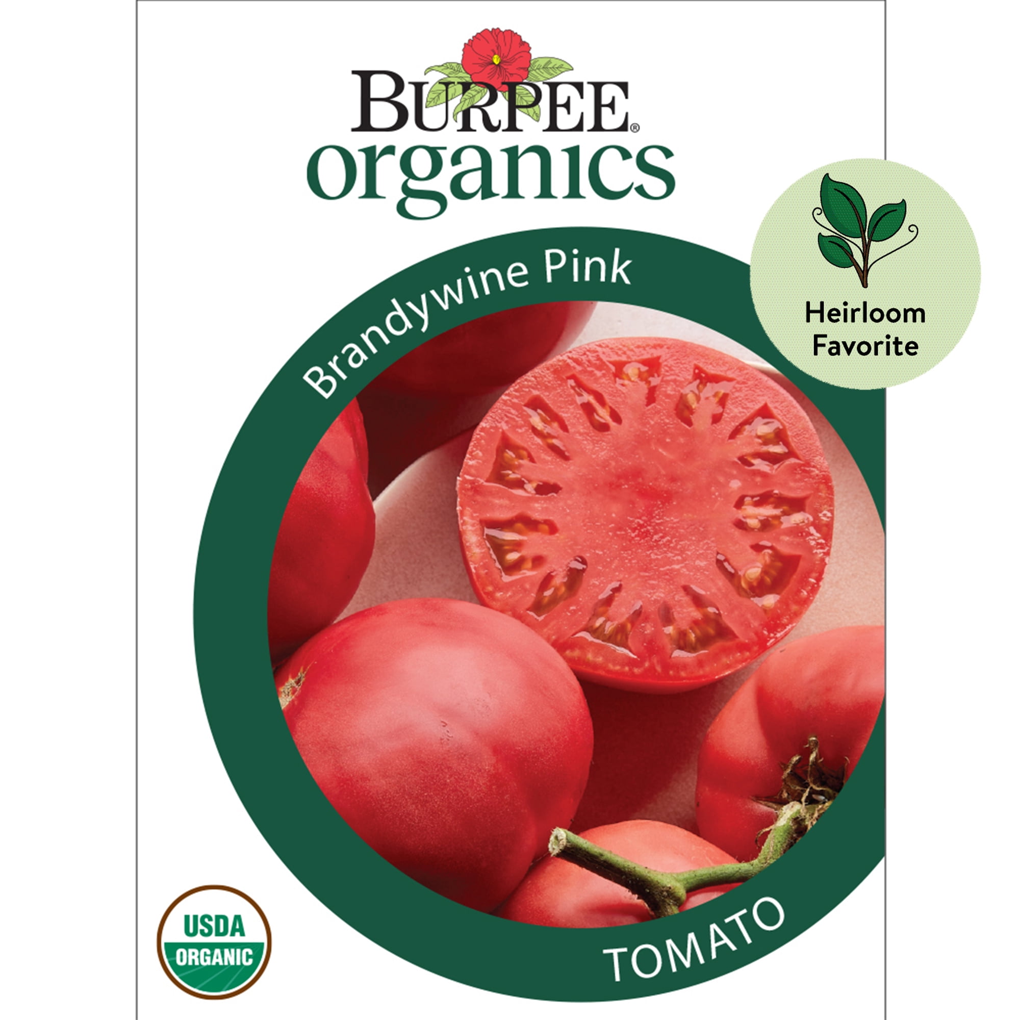 Brandywine Pink Heirloom Tomato 75 Seeds Non-gmo 100% ORGANIC