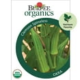 thumbnail image 1 of Burpee Organic Clemson Spineless Okra Vegetable Seed, 1-Pack, 1 of 5