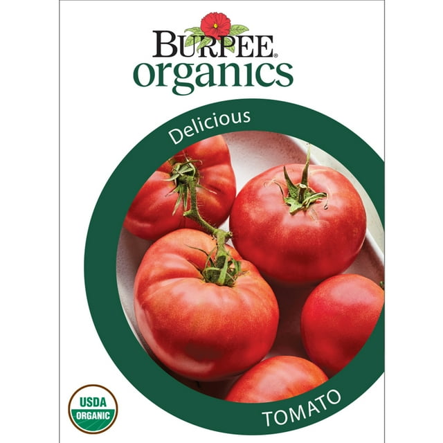 Burpee Organic Delicious Tomato Vegetable Seed, 1Pack